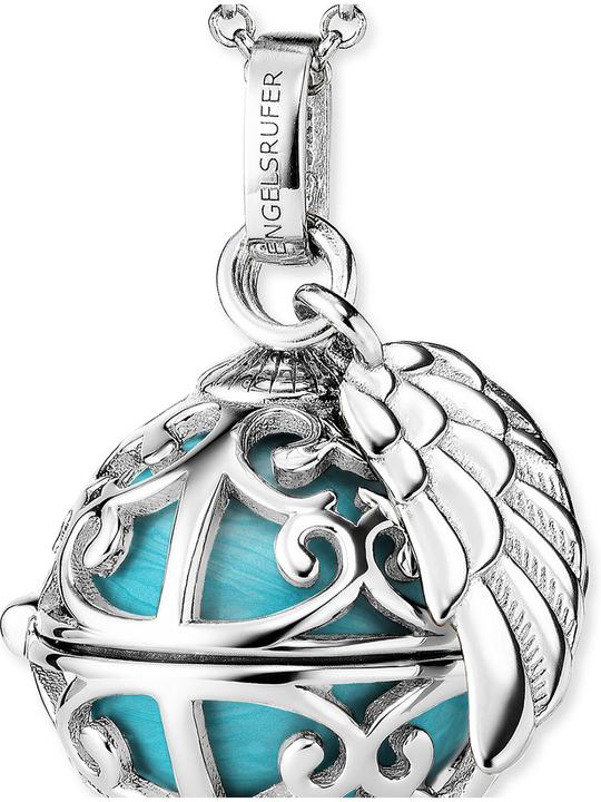 Image du produit Engelsrufer Boule de cristal avec aile Argent (Argent 925, Laiton, 45 - 50 cm)