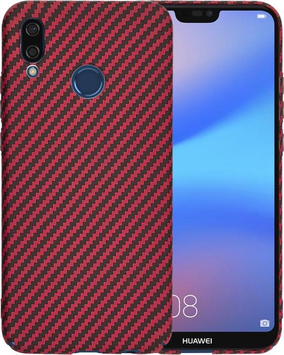 Immagine prodotto Techsuit - Carbonite FiberShell - Huawei P20 Lite - Red (Huawei P20 Lite)