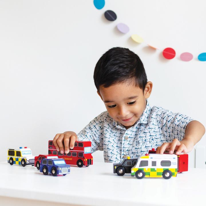 Produktbild Le Toy Van London Car Set