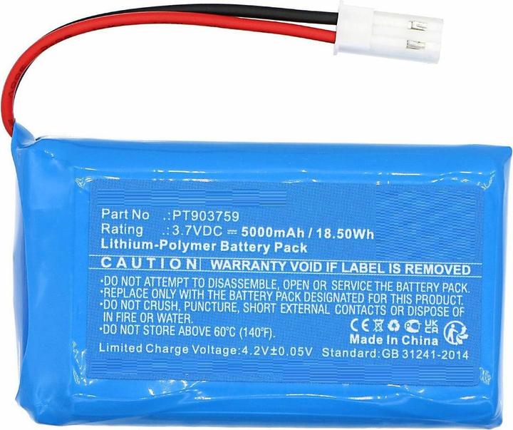 Produktbild CoreParts Battery 3.7V 5000mAh 18.50Wh (5000 mAh)