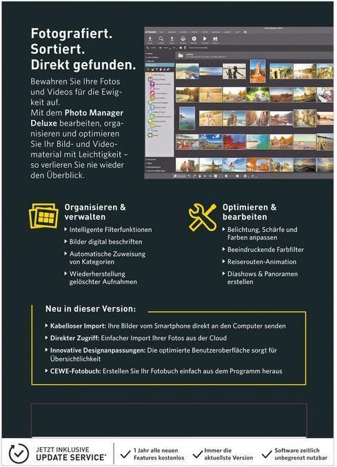 Actual product image Magix Photo Manager Deluxe (1 User, unlimited)