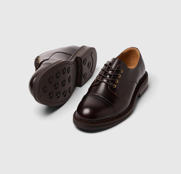 Actual product image Selected Homme Leder Derby-Schuhe (42)