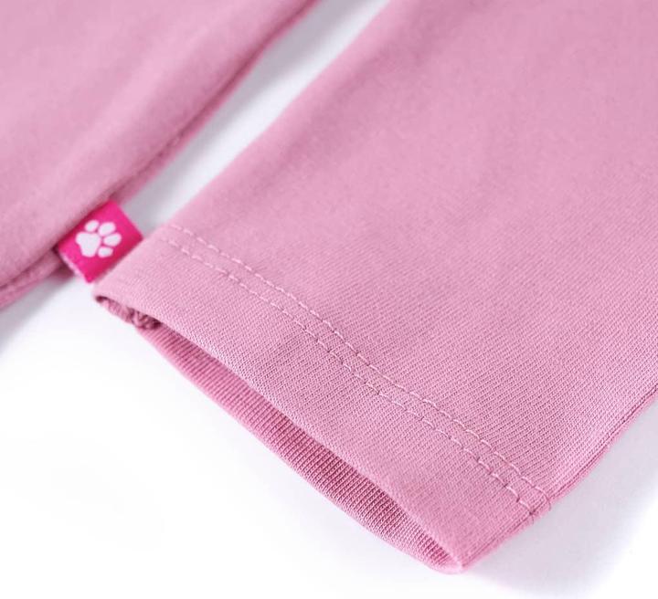 Produktbild VidaXL Kinder-Langarmshirt Dunkelrosa 92,Material: 95 % Baumwolle (92)