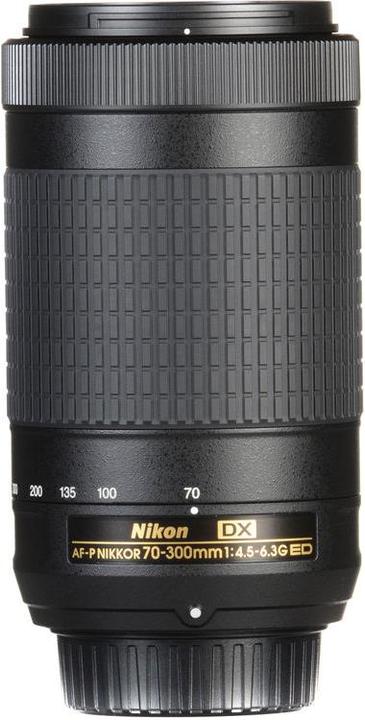 Immagine prodotto Nikon AF-P Nikkor 70-300mm f/4.5-6.3G ED DX (Nikon DX, APS-C / DX)