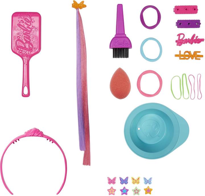 Produktbild Barbie Totally Hair Neon-Regenbogen Deluxe