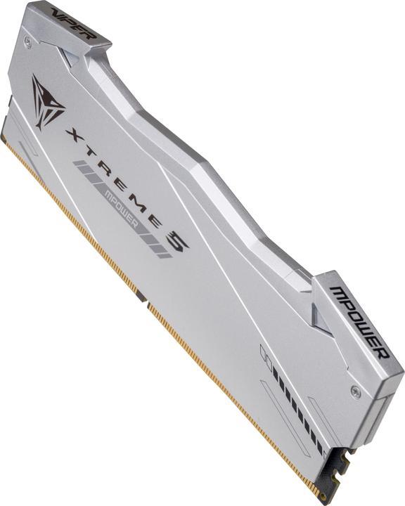 Immagine prodotto Patriot DIMM 32 GB DDR5-6400 (2x 16 GB) doppio kit (nero, PVXR532G64C32KM, Viper Xtreme 5 MPower RGB, INTEL (2 x 16GB, 6400 MHz, RAM DDR5, DIMM)