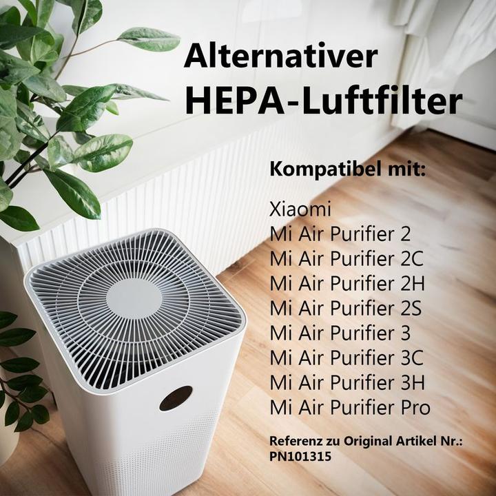 Immagine prodotto Hermex Filtro aria HEPA alternativo PN101315 per il purificatore d'aria Xiaomi Mi (1 x)