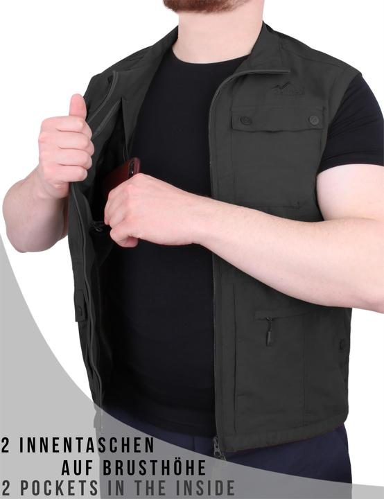Image du produit Normani Gilet d'extérieur pour homme Kudu - 1485 (10)