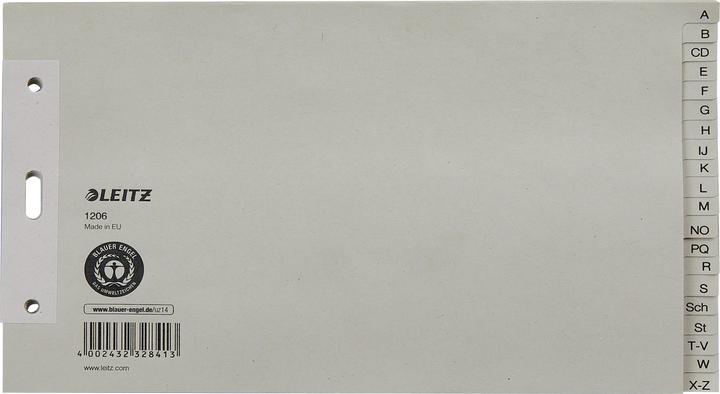 Actual product image Leitz Register Paper crossways