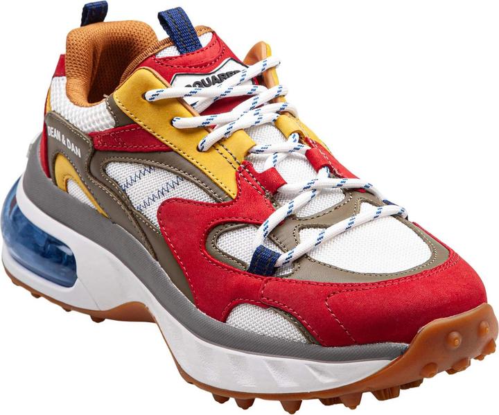 Dsquared2 multicolor suede and mesh bubble sneakers