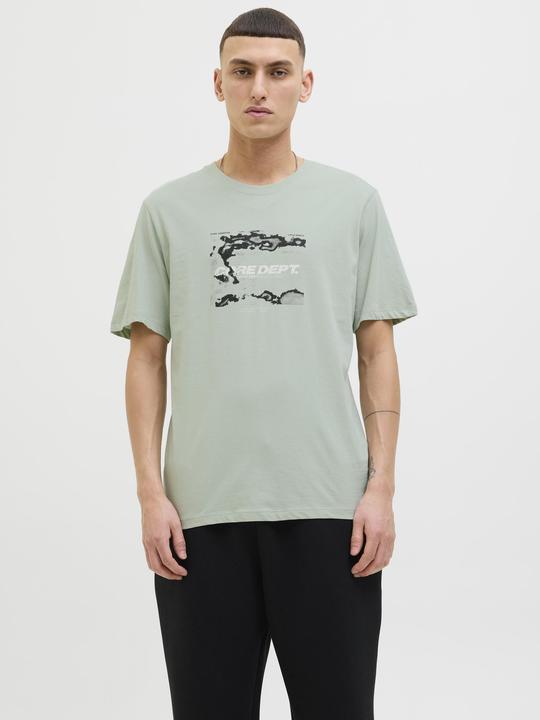 Actual product image Jack & Jones Gedruckt Rundhalsausschnitt T-shirt T-shirt (S)