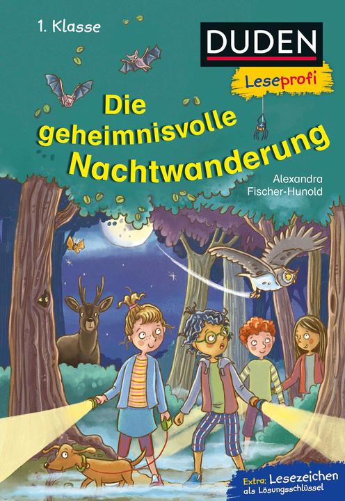 Produktbild Duden Leseprofi – Die geheimnisvolle Nachtwanderung, 1. Klasse (Deutsch, Alexandra Fischer-Hunold, 2021)