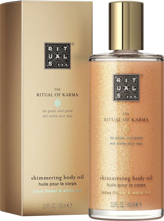 Actual product image Rituals Karma Shimmering Body Oil (Body oil, 100 ml)