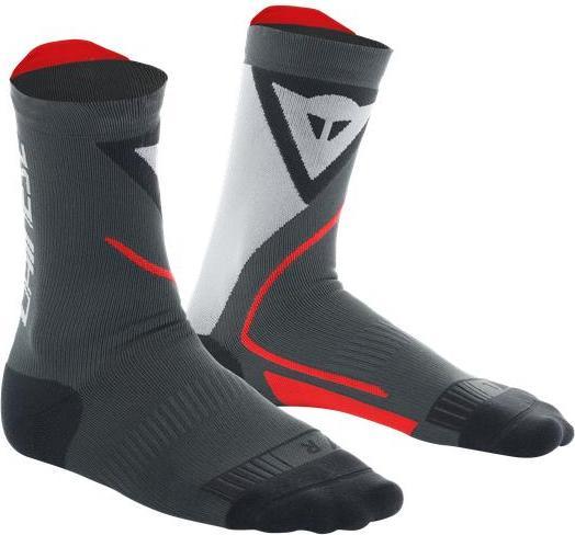 Produktbild Dainese THERMO MID SOCKS Socken schwarz-rot 39-41 (39 - 41)