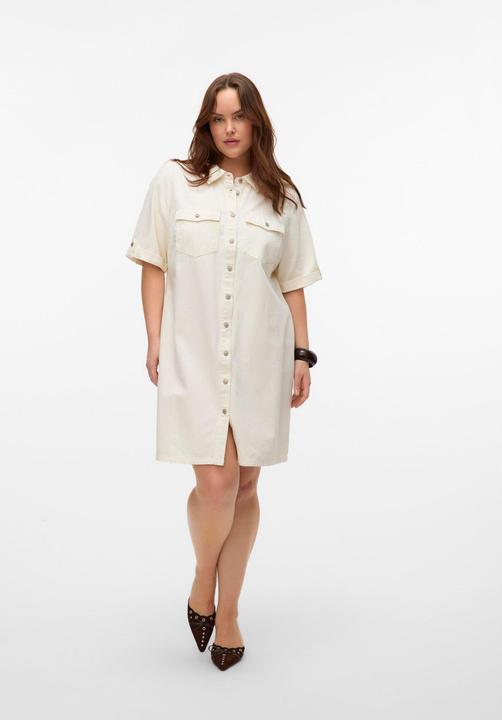 Actual product image Vero Moda VMCJENNIE Kurzes Kleid Jeanskleid (44)