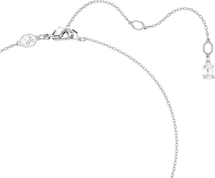 Actual product image Swarovski Stilla necklace octagon cut white (Swarovski Metal, 40 cm)