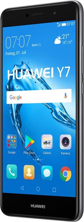 Actual product image Huawei Y7 (16 GB, Gray, 5.50", Hybrid Dual SIM, 12 Mpx, 4G)