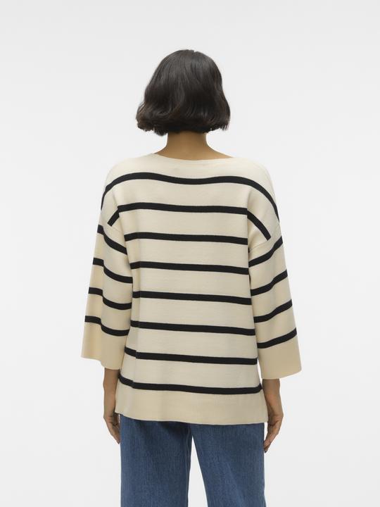 Produktbild Vero Moda V-Ausschnitt Tief angesetzte Schulter Pullover Strickpullover (S)