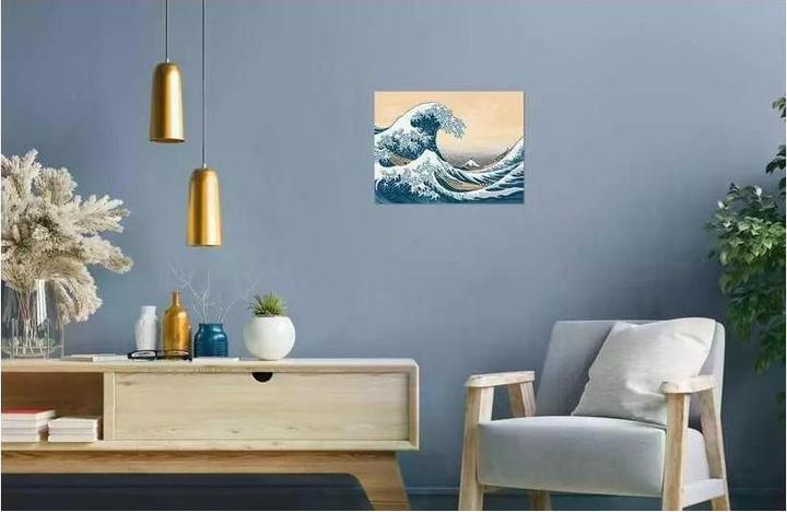 Produktbild Ravensburger Malen nach Zahlen The Great Wave (Hokusai)