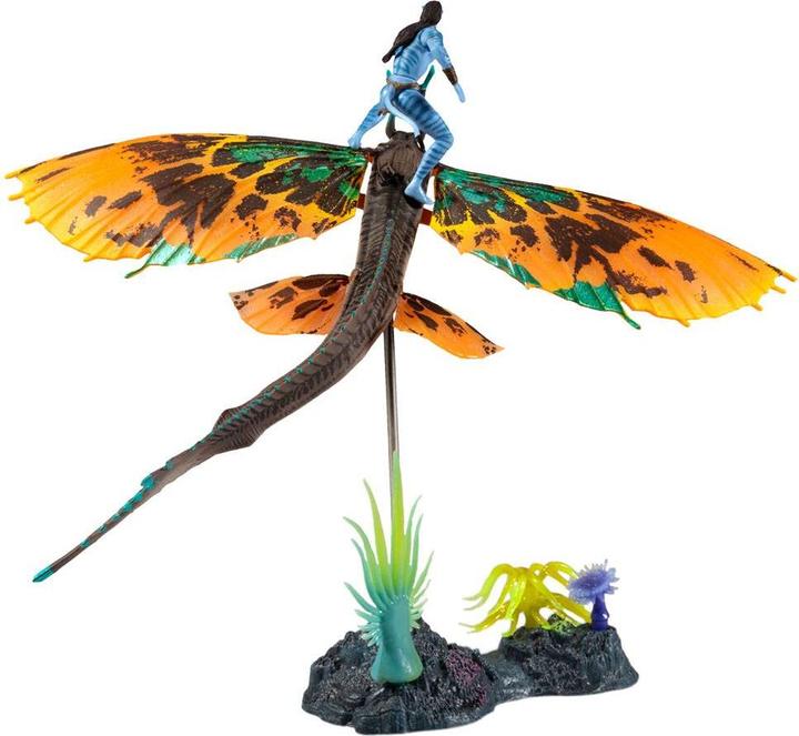 Produktbild McFarlane Avatar: The Way of Water Deluxe Large Actionfiguren Jake Sully & Skimwing