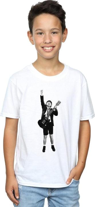 Actual product image AC/DC Boys Angus Young Cut Out T-Shirt (152, 158)