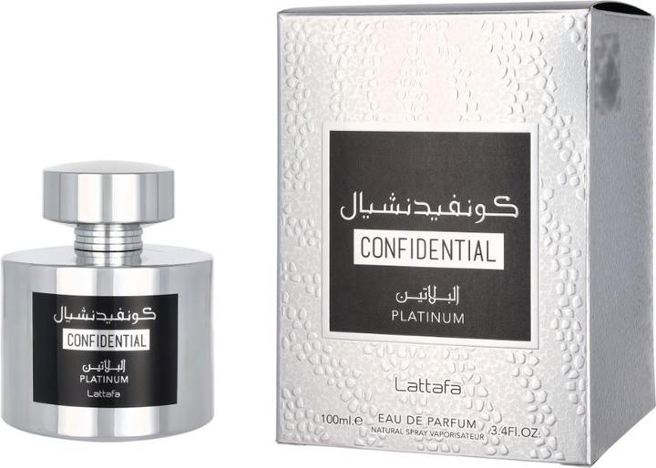 Produktbild Lattafa Perfumes Confidential Platinum (Eau de Parfum, 100 ml)