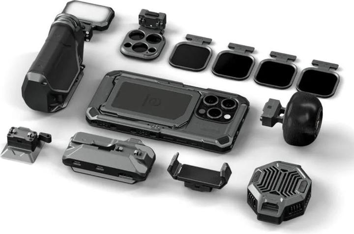 Actual product image Tilta Khronos Ultimate Kit for iPhone 15 Pro Max (Cage)