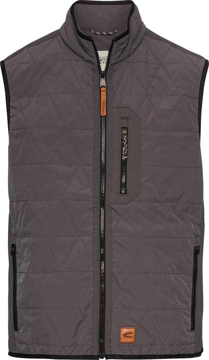 Camel Active Weste mit Stehkragen