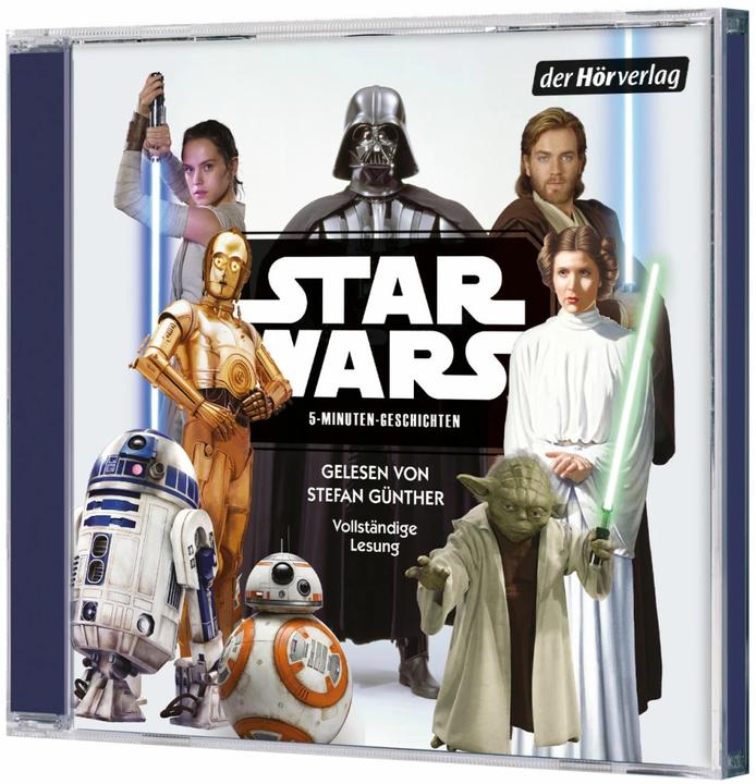 Actual product image Star Wars 5 minute stories (Andreas Kasprzak, Stefan Günther, German)