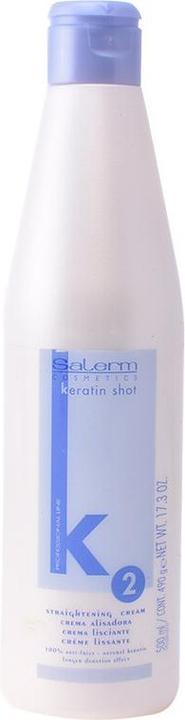 Immagine prodotto Salerm Crema lisciante Keratin Shot (500 ml, Shampoo liquido)