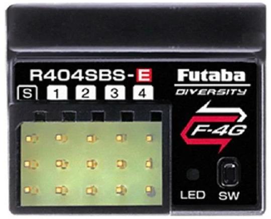 Actual product image Futaba Receiver R404SBS-E F-4G Car