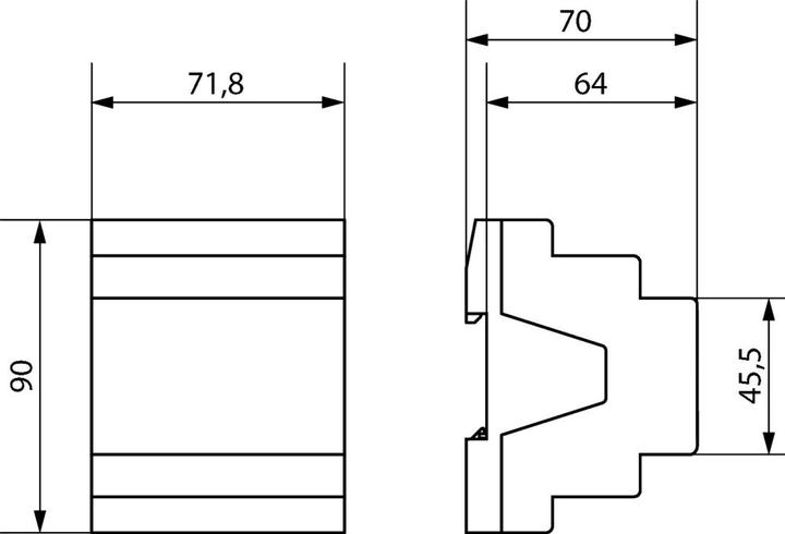 Immagine prodotto Theben JMG 4 T 24V KNX (Attuatore di riscaldamento)