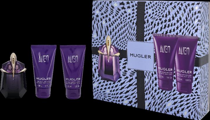 Produktbild Thierry Mugler Set Alien Eau de Parfum 30ml + 2x Bodylotion 50ml (Eau de Parfum, 130 ml)