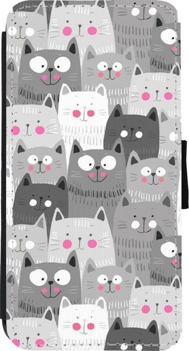 Immagine prodotto PhoneLook Cover Portafoglio Gatto Nero Flocks (Apple iPhone XR)