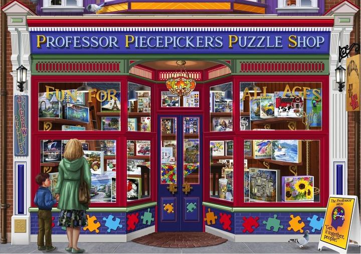 Actual product image Bluebird Puzzle 1500 pieces Professor Puzzles (1500 pieces)