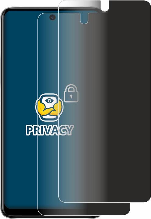 Actual product image BROTECT Privacy Protector (2 Piece, Motorola Moto E32s)