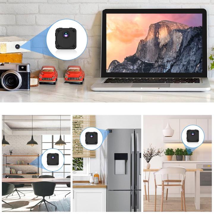 Actual product image Werkstein Mini WiFi IP camera Ultra HD 4K