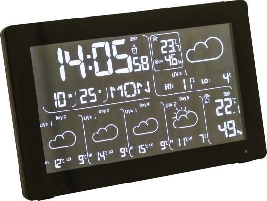 Produktbild NSH Nordic VENTUS Wetterstation mit 5-Tage-Vorhersage, Wifi (W225)