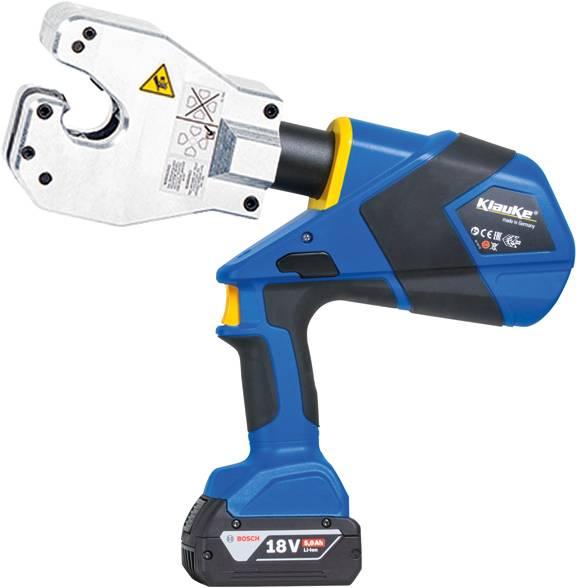 Klauke KLA EK60VPCFB Pinza crimpatrice a batteria a quattro poli aperta Next Gen. 10-240qmm Bosch A