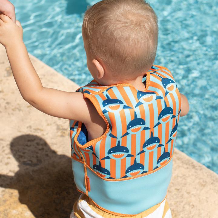Actual product image Swim Essentials Lifejacket 4-6 years Shark (One size, 18-30 kg)