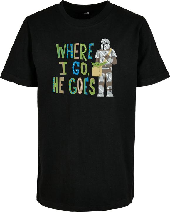 Actual product image Mister Tee Kids Mandalorian Where I Go Tee - 160463 (158)