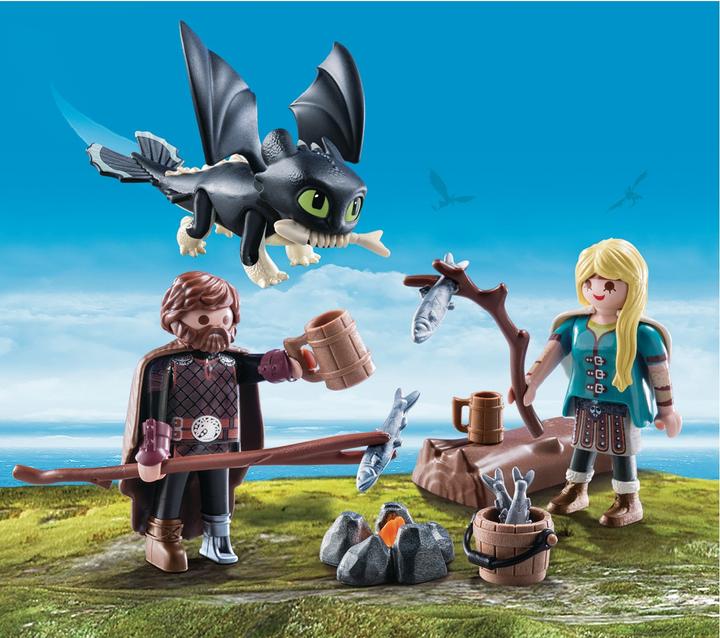 Actual product image Playmobil Hicks and Astrid (70040, Playmobil Dragons)