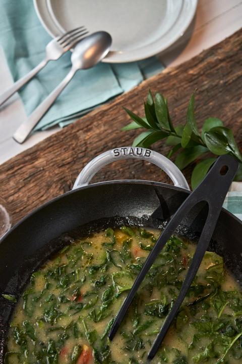 Produktbild Staub Wok mit Glasdeckel (37 cm, Wok Pfanne, Gusseisen)