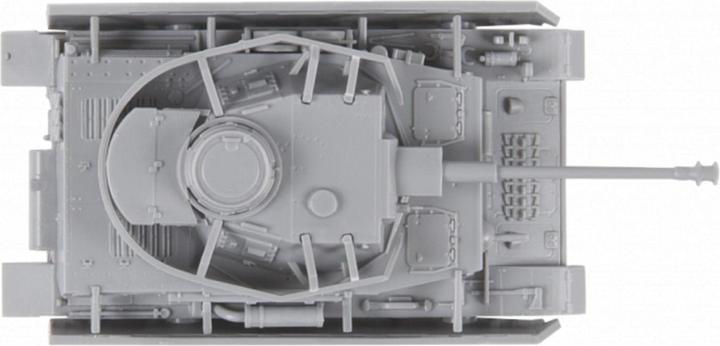 Actual product image 1:100 Panzer IV Ausf.H German tank WWII