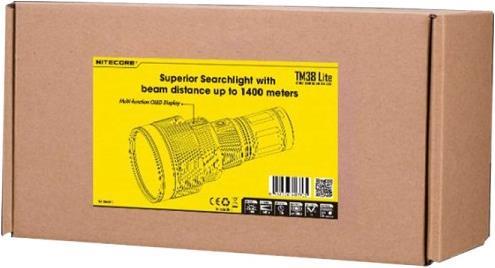 Immagine prodotto Nitecore TM38 Lite (19.50 cm, 1800 lm)