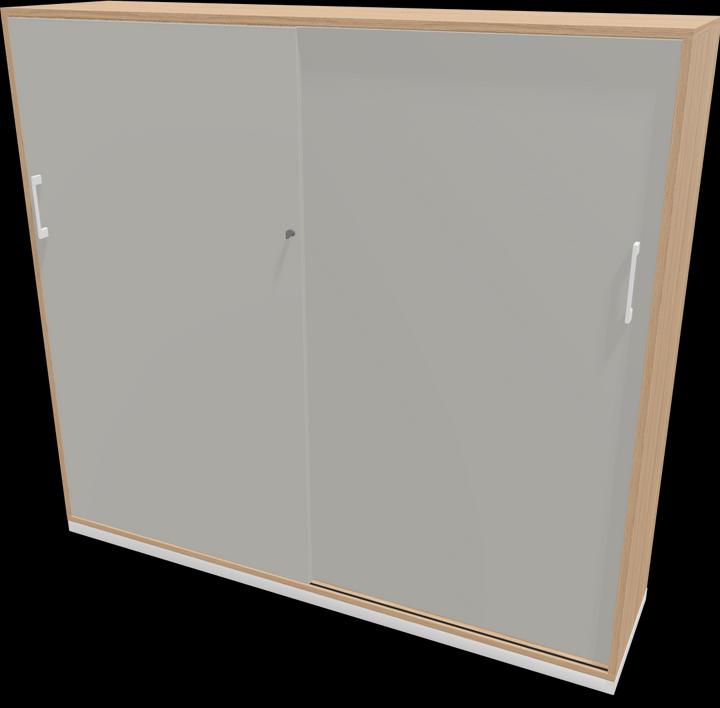 Image du produit Narbutas Choice Armoire à portes coulissantes (160 x 40 x 146,5 cm)