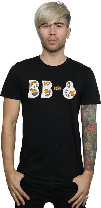 Produktbild Star Wars The Rise Of Skywalker BB8 Text Logo TShirt (3XL)