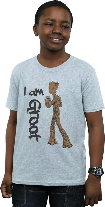 Produktbild Avengers Infinity War Graffiti Groot TShirt Jungen (140, 146)