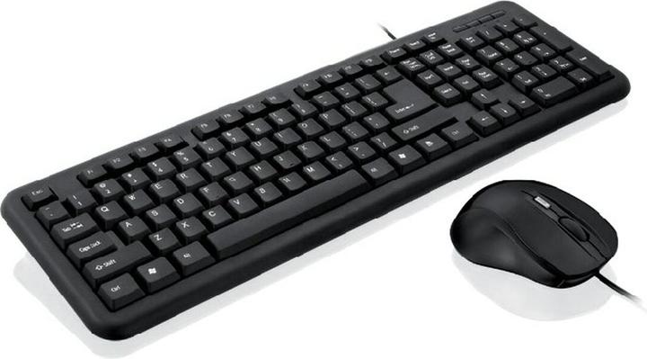 Image du produit iBox OFFICE KIT II Clavier USB QWERTY anglais (ING. Int., Filaire)