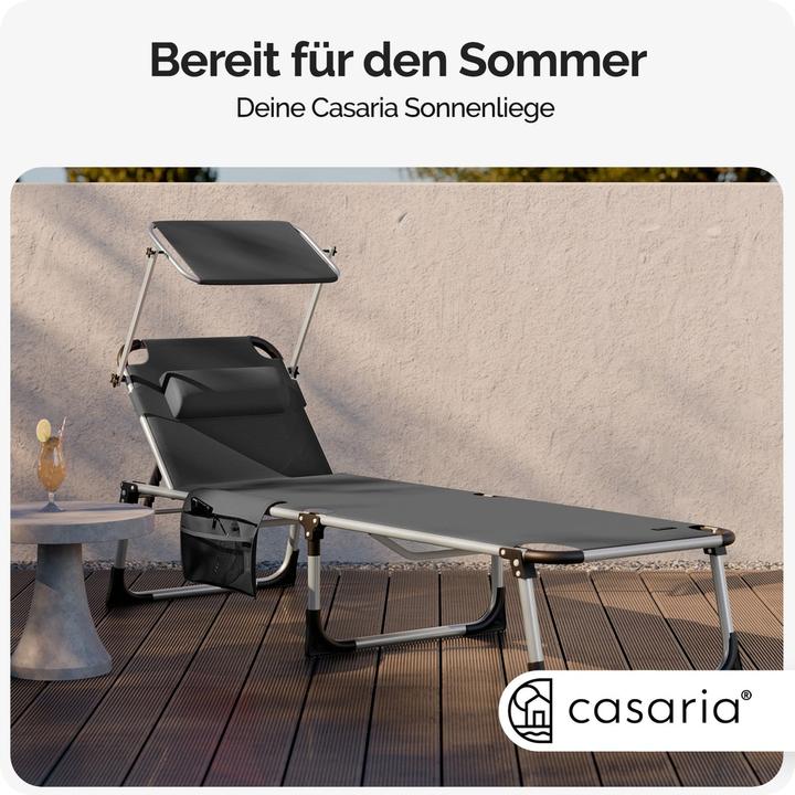 Produktbild Casaria Sonnenliege (210 cm)